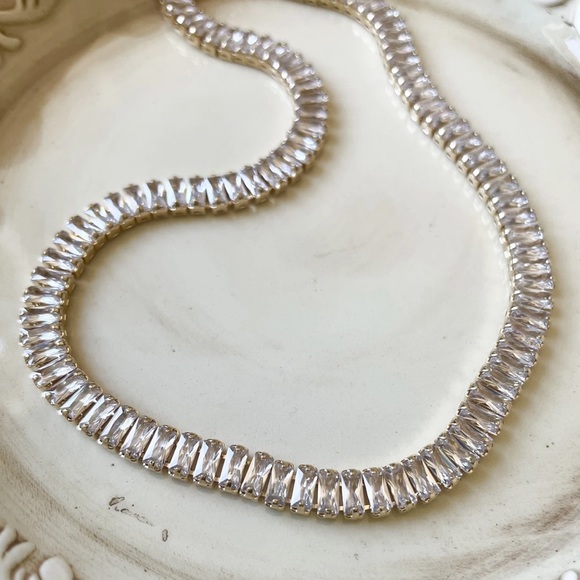 Baguette Cut Tennis Bracelet - Picture 3 of 4